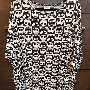 LuLaRoe 'Jack Skellington' IRMA Top 3X